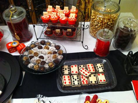 poker themed party food ideas